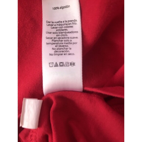 Vineyard Vines Kids Santa Whale Long Sleeve Shirt -Size L Red Color - Picture 5 of 12